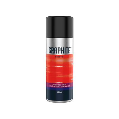 Graphite Deo Body Spray Feisty Can 150 ml - Men Deodorants/Roll-Ons