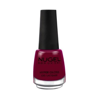Nugel CANDY RED 28 Non Uv Gel Hyper Gloss Nail Enamel 13 ml - Nail Polish
