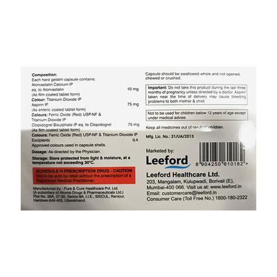 CARDIOZEN GOLD 10 Tablet 10's - High Cholesterol-Dys