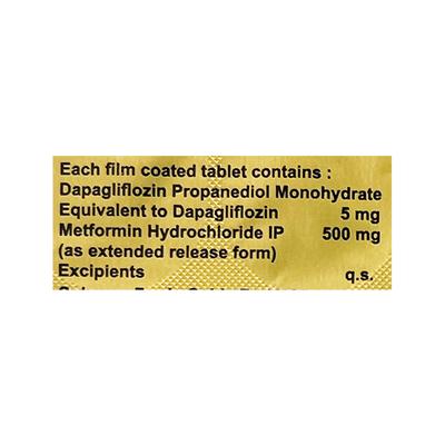 DAMITA M 5/500 Tablet 15's - Diabetes-Ant