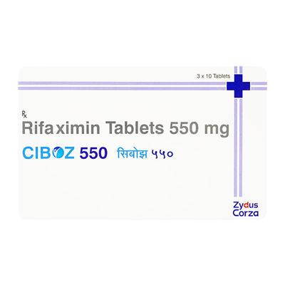 Ciboz 550mg Tablet 10'S - Bacterial Infections-OAB
