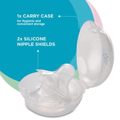 Vega Baby & Mom Nipple Shield 13-16mm Nipple Diameter 1's - Breast Pads & Shields