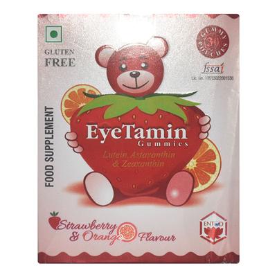 EYETAMIN STRAWBERRY & ORANGE FLAVOUR Gummies 30's - Supplements-Vam