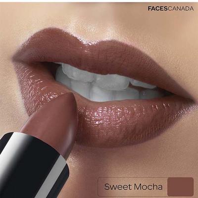 Faces Canada Weightless Creme Finish Lipstick Sweet Mocha 22 4 Gm - Lipsticks