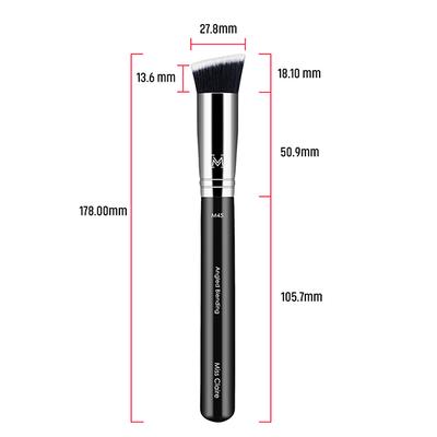 Miss Claire M45 - Angled Blending Brush (Chrome) 1's - Face Brush