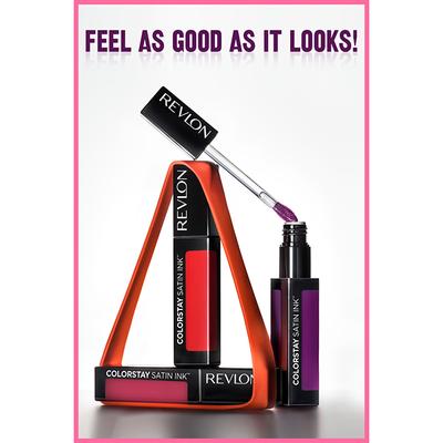 Revlon Colorstay Satin Ink Liquid Lip Color - Fire & Ice 5 ml - Lipsticks