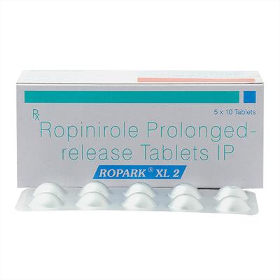 Ropark XL 2mg Tablet 10'S - Parkinsonism-Apd