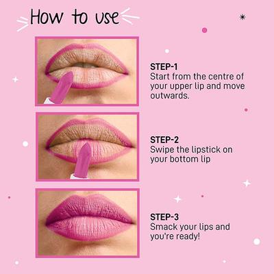 Myglamm POPxo Makeup Mini Lip Kit Feelin Peachy 3N X 2.5 gm - Lipsticks