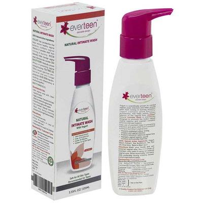 everteen Yogurt Natural Intimate Wash for Feminine Intimate Hygiene in Teens 105 ml - Intimate Care