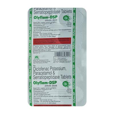 OLYFLAM DSP Tablet 10's - Pain relief-Nsa