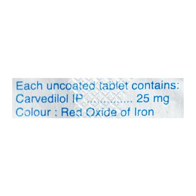 Carloc 25mg Tablet 10'S - Hypertension-Bet