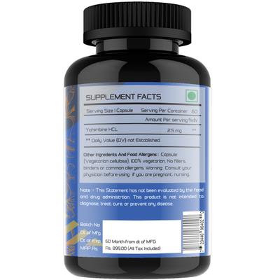 Vitaminhaat Yohimbine HCL Xtend Basic Capsules 60's - Weight Loss