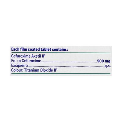 TRI CEFURO 500 Tablet 10's - Bacterial Infections-Cep