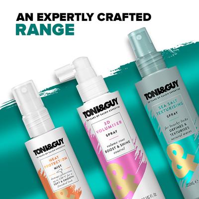 Toni&Guy Sea Salt Hair Texturising Spray to Create Beachy Locks & Natural Waves 200 ml - Hair Sprays & Mists