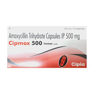 Cipmox 500mg Capsule 15'S - Bacterial Infections-Pen