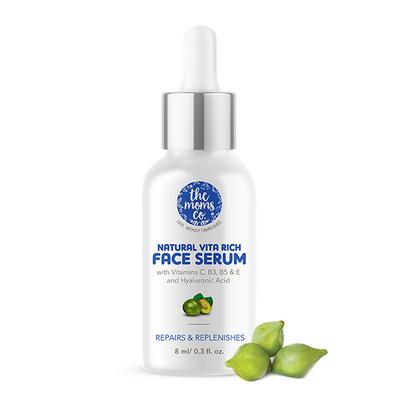The Mom's Co. Natural Vita Rich Face Serum with Vitamins C Hyaluronic Acid 8ml - Scrubs & Exfoliants
