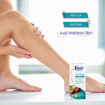 Nair Upper Lip Cream - Argan Oil 20 ml - Hair Creams