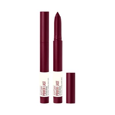 Matt Look Power Last Lip Stain Crayon Lipstick, Naughty Purple 1.3 gm - Lipsticks