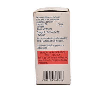 Refzil O 125mg Suspension 30ml - Bacterial Infections-Cep