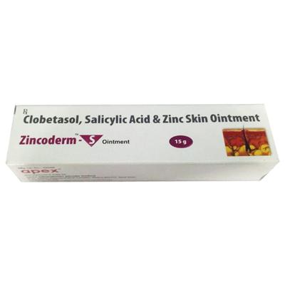 Zincoderm S Ointment 15gm - Skin Infections-Top