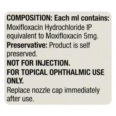 VIGAMOX Ophthalmic Solution 5ml - Eye Infections-Eaa