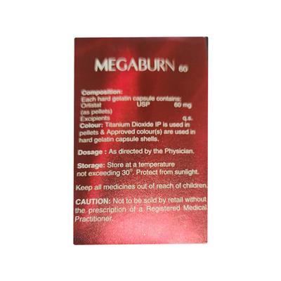 MEGABURN 60 Capsule 10's - Obesity