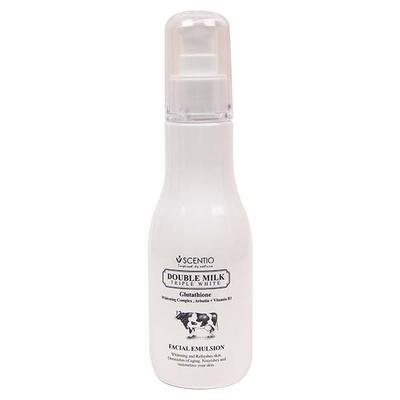 Scentio Double Milk Triple Organic White Facial Emulsion 150 ml - Facial Kits