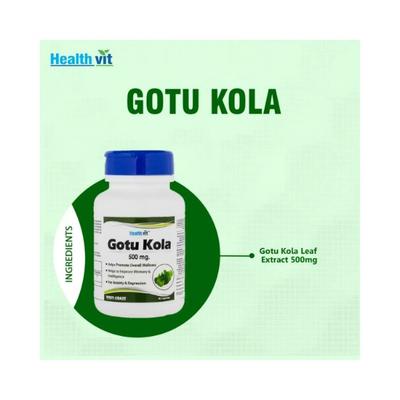 Healthvit Gotu Kola Leaf Extract - Capsules 60's - General Health