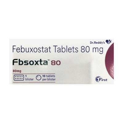 FBSOXTA 80 Tablet 10's - Gout