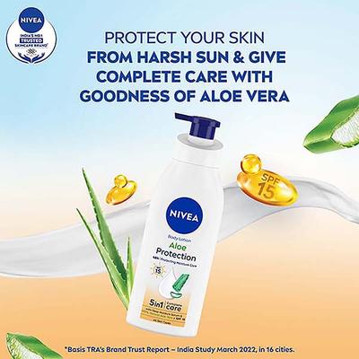 NIVEA BODY LOTION ALOE PROTECTION SPF15 400 ml - Deodorants/Roll-Ons