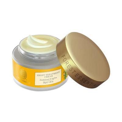 Forest Essentials Night Treatment Cream Sandalwood & Saffronnight Cream 50 gm - Face Moisturizers