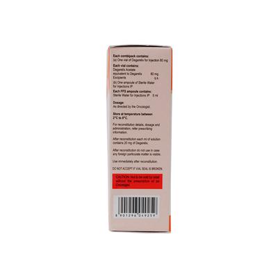 Degapride 80mg Injection 1'S - Cancer Oncology-Tar