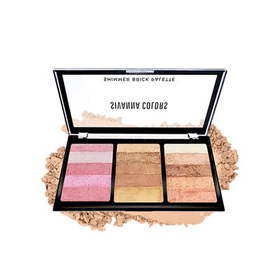 Sivanna Colors Shimmer Brick Palette - HF389 03 20 gm - Face Palettes