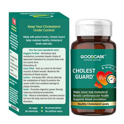 Goodcare Cholest Guard Healthy Cholesterol Levels Capsule 60's - Speciality Medicines