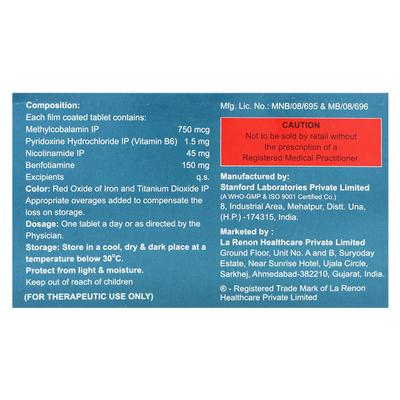 Nuhenz LS Tablet 10'S - Nootropics And Neurotrophics