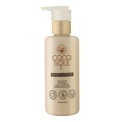 Coco Soul Body Lotion -With Coconut & Ayurveda- Paraben & Mineral Oil Free 200 ml - Lotions & Creams