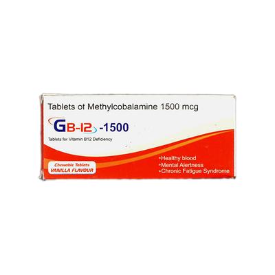 GB 12 1500 Tablet 10'S - Anaemia-VMA