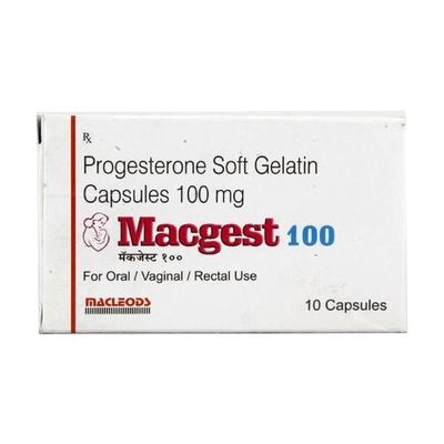 Macgest 100mg Capsule 10'S - Hormonal Therapy-Oes
