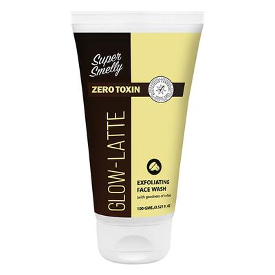 Super Smelly Glow Latte Exfoliating Face Wash 100 ml - Scrubs & Exfoliants