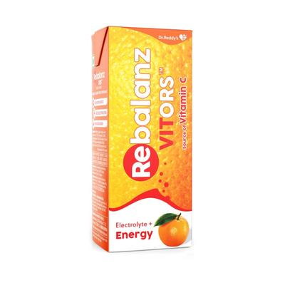 Rebalanz VIT ORS Drink - Orange Flavour 200 ml - Energy Drinks