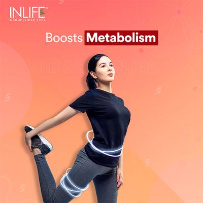 Inlife Vitamin B12 Nurospan-B Tablets 120's - Multi-Vitamins