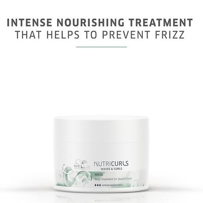 Wella Professionals NUTRICURLS Deep Treatment Mask For Waves & Curls 150 ml - Hair Masks & Packs