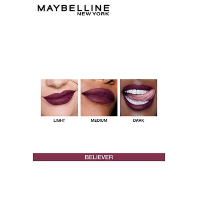 Maybelline New York Super Stay Matte Ink Liquid Lipstick, 40 Believer 5 Gm - Lipsticks