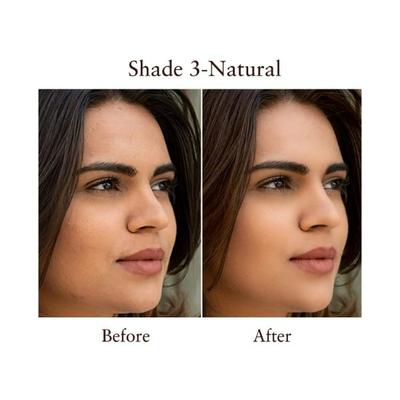 Just Herbs Mattiying & Hydrating Spf 15 Compact Powder & Vitamin E For Women, Natural 9gm - Compact Powder
