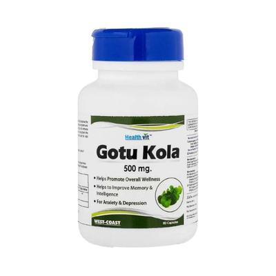 Healthvit Gotu Kola Leaf Extract - Capsules 60's - General Health