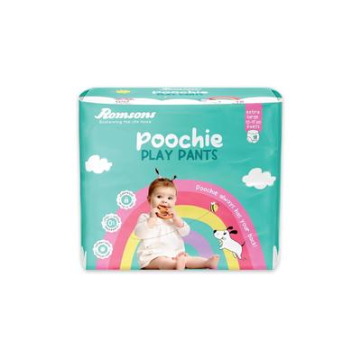 Romsons Poochie Play Pants Baby Diaper XL 18's - Diapers & Wipes