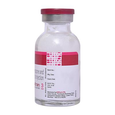 Viatran 3Gm Injection 1's - Bacterial Infections-Cep