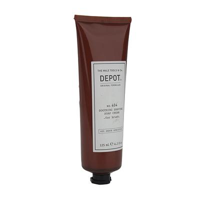 Depot 404 Soothing Shaving Soap Cream (For Brush) 125 ml - Shaving Creams