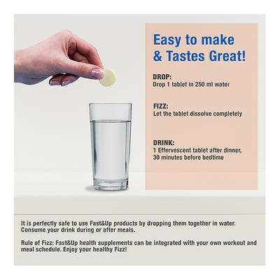 Fast&Up Melatonin Tablet - Strawberry 20's - Mental Health