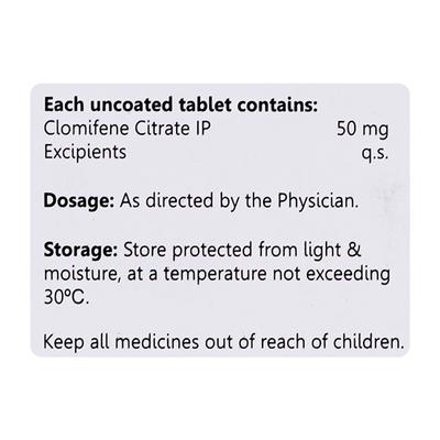 FERTITRIG 50 Tablet 10's - Hormonal Therapy-Tro